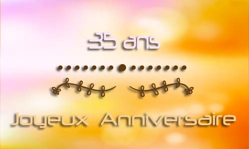 Carte anniversaire femme 35 ans neuropol