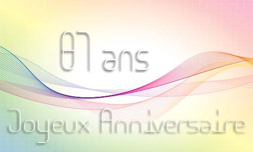 Carte anniversaire femme 81 ans geoligne