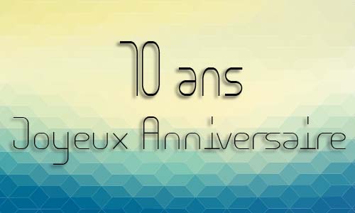 Carte anniversaire homme 10 ans geocube