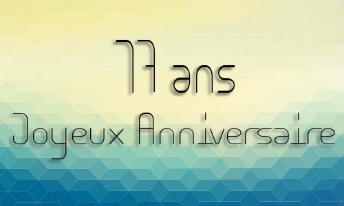 Carte anniversaire homme 17 ans geocube