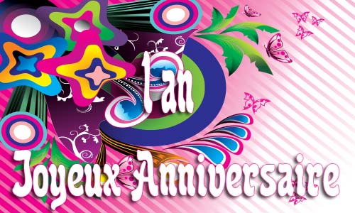 Carte anniversaire humour 1 an fullcolor
